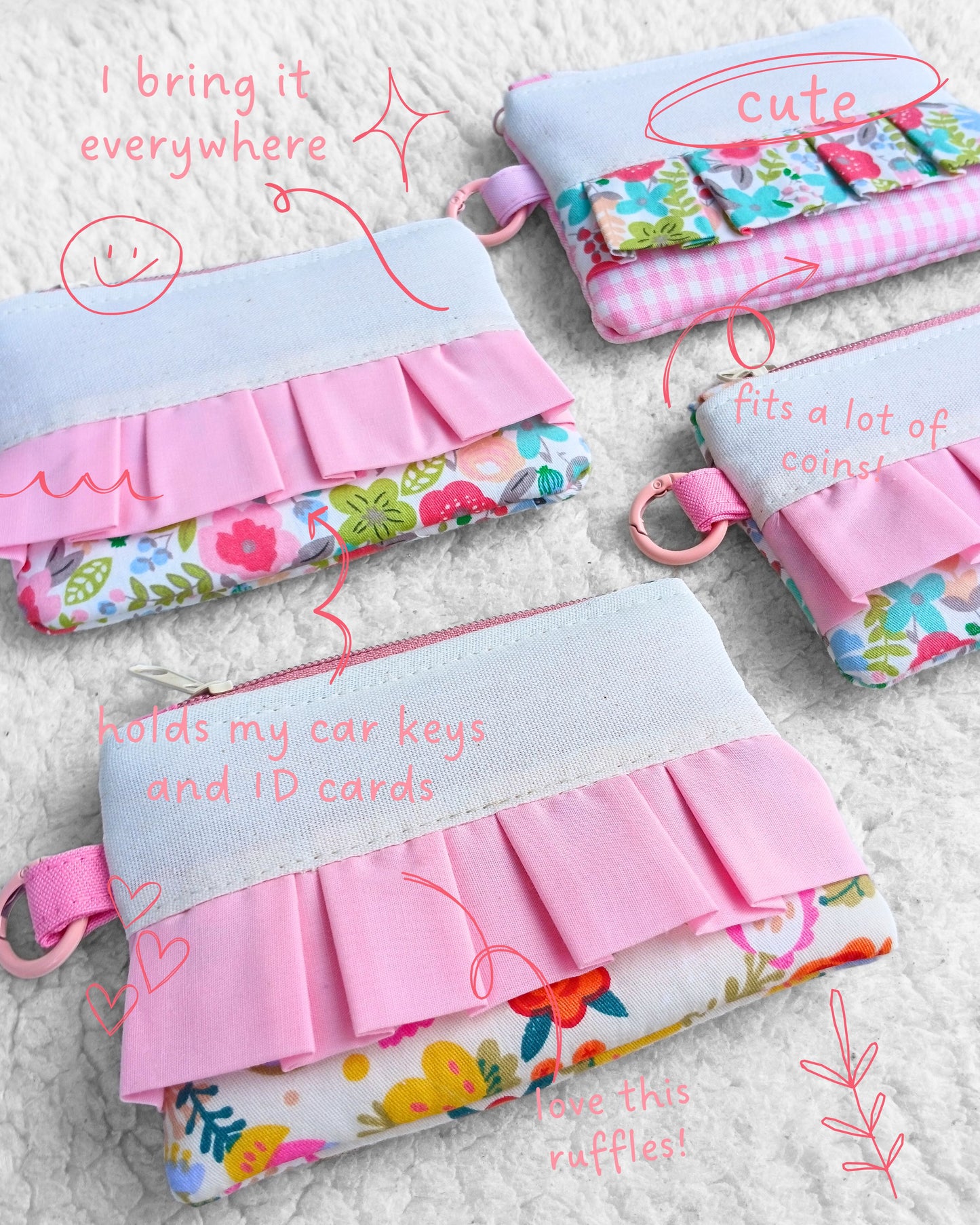 Ballerina Flat Pouch (small)