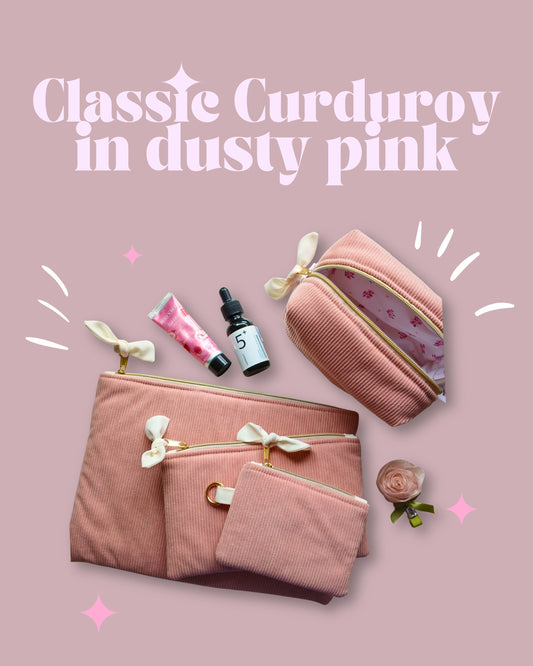 Classic Curduroy in Dusty Pink