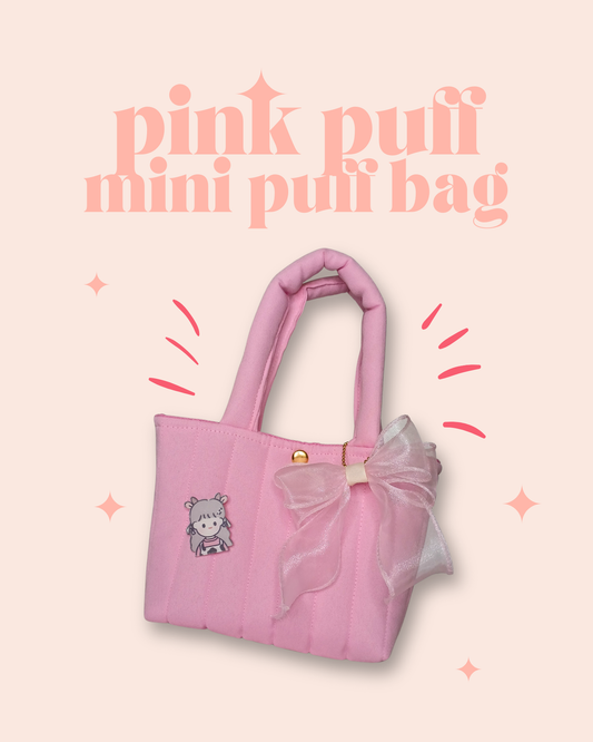 Pink Puff Mini Bag