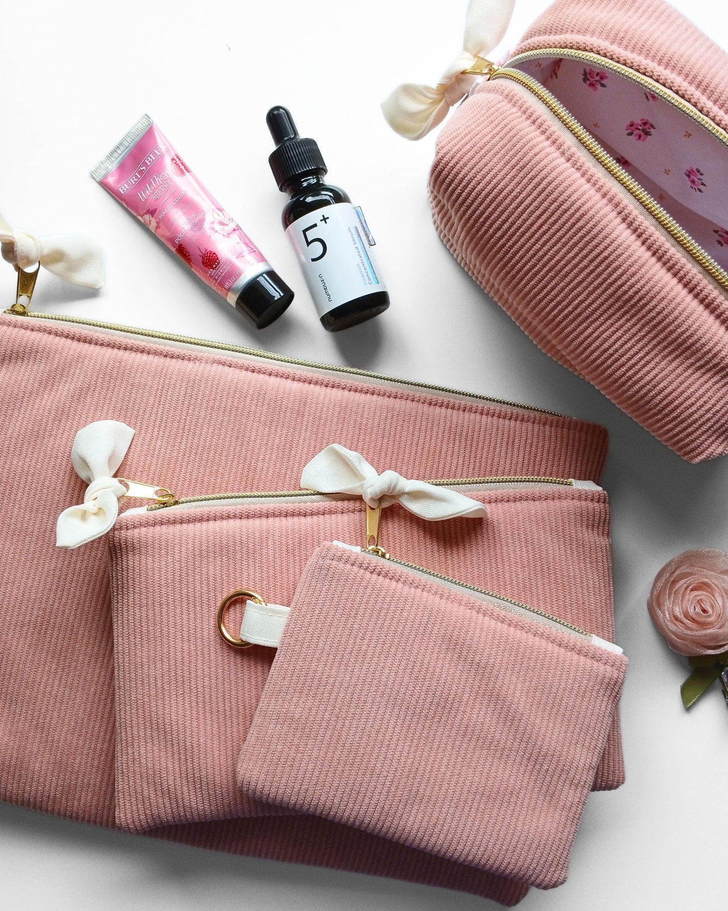 Classic Curduroy in Dusty Pink