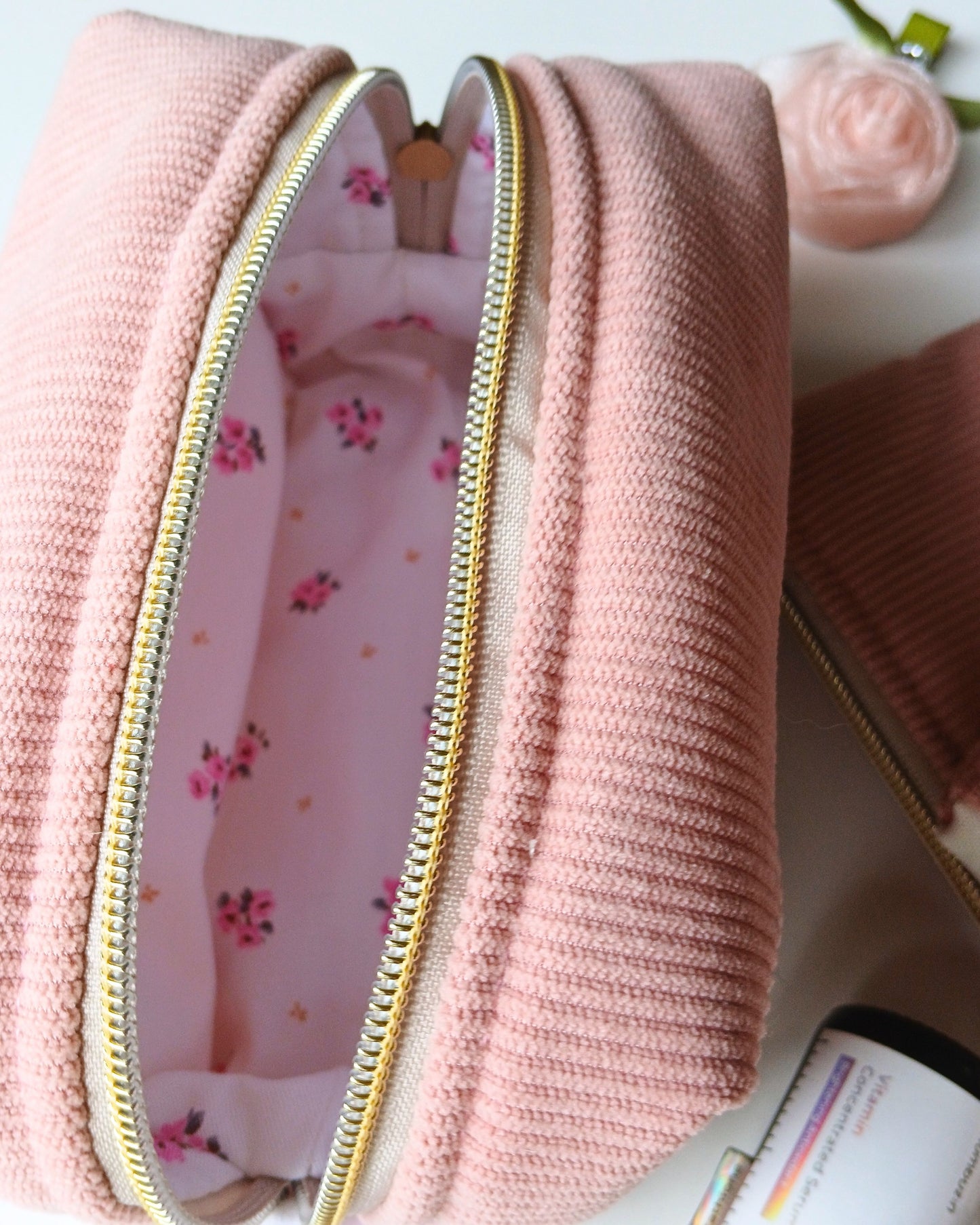 Classic Curduroy in Dusty Pink