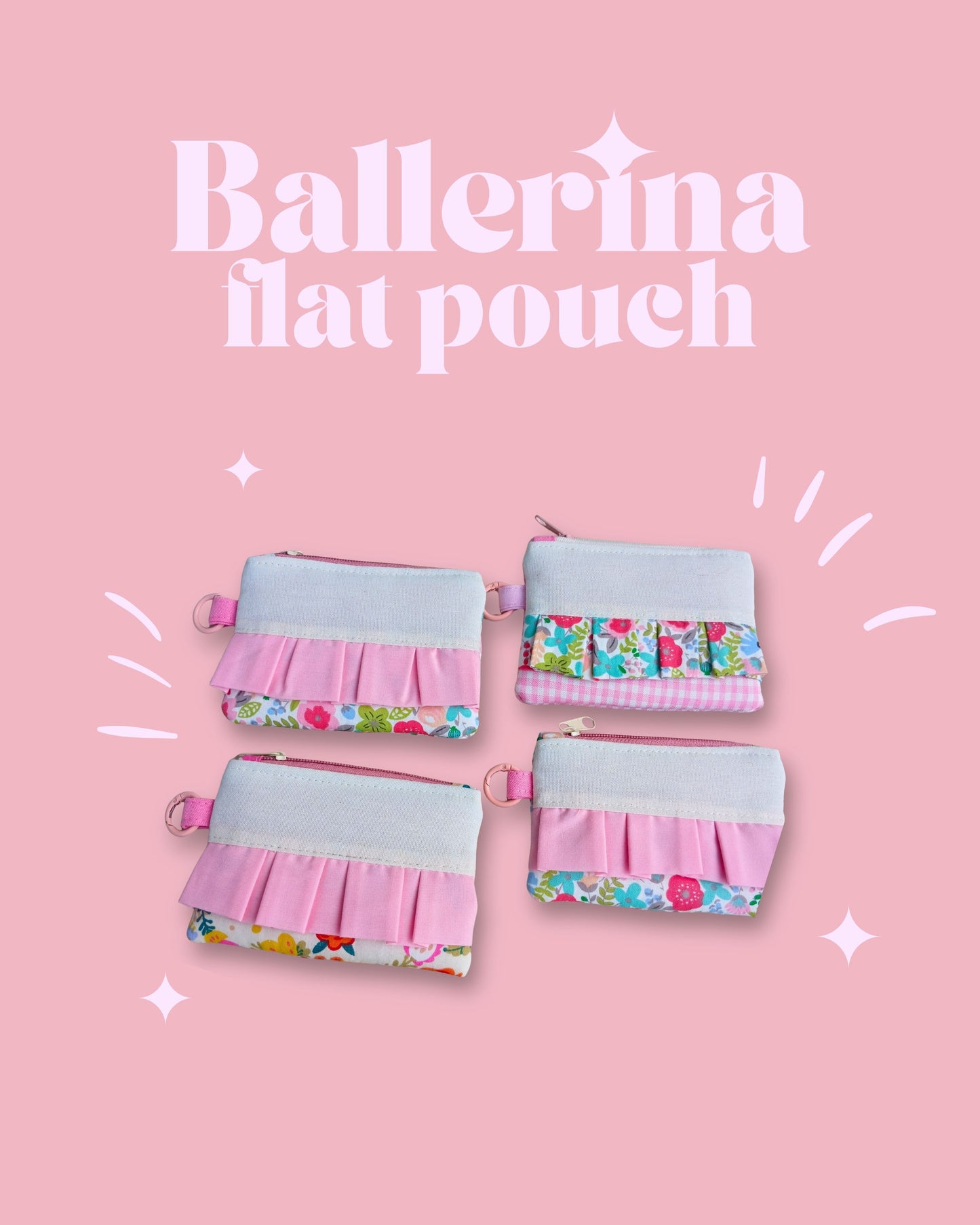 Ballerina Flat Pouch (small)
